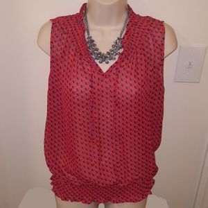 GAP Sheer Sexy Conservative Blouse Small NEW